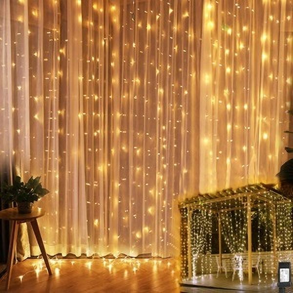 55 LEDs 10.922 m Multicolor Flickering Net/Mesh Rice Lights-image-30