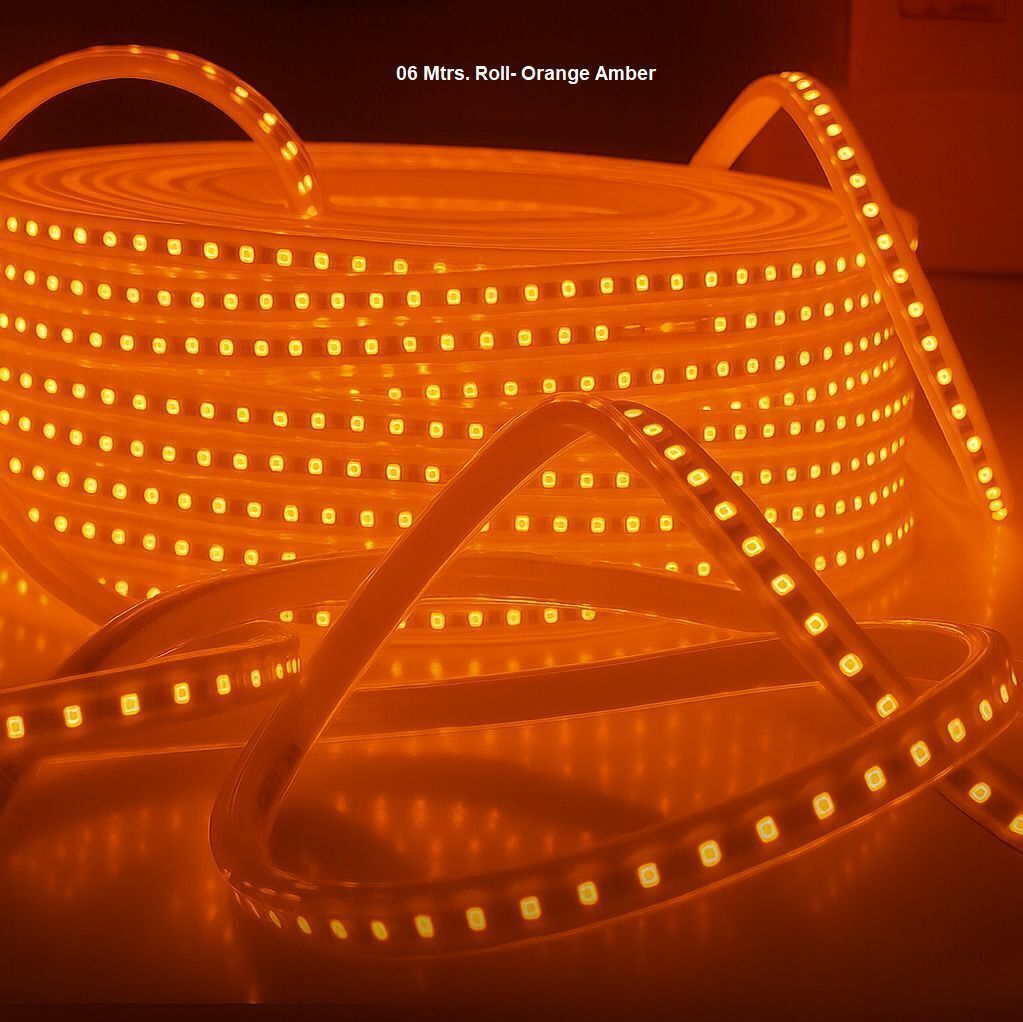 360 LEDs 3 m Orange Steady Strip Rice Lights-image-42
