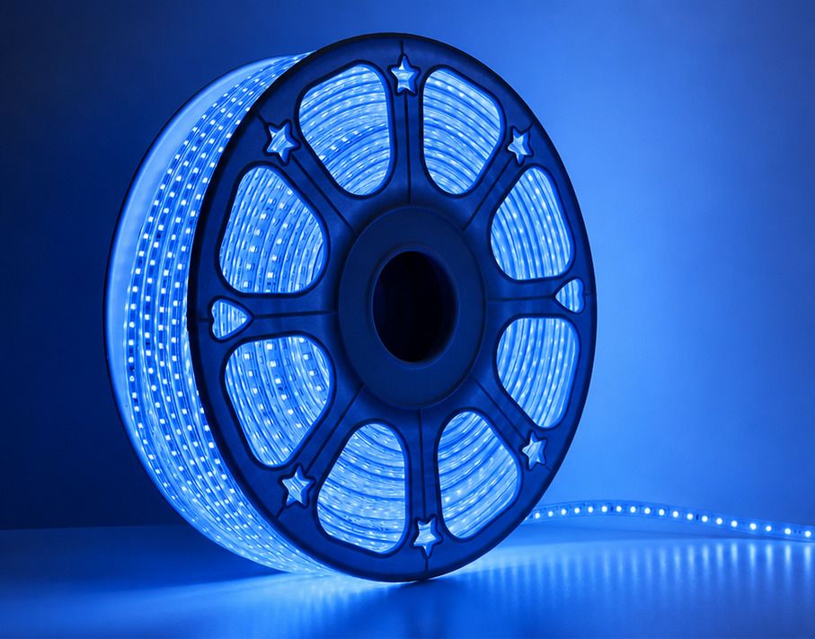 600 LEDs 5 m Blue Steady Strip Rice Lights-image-15