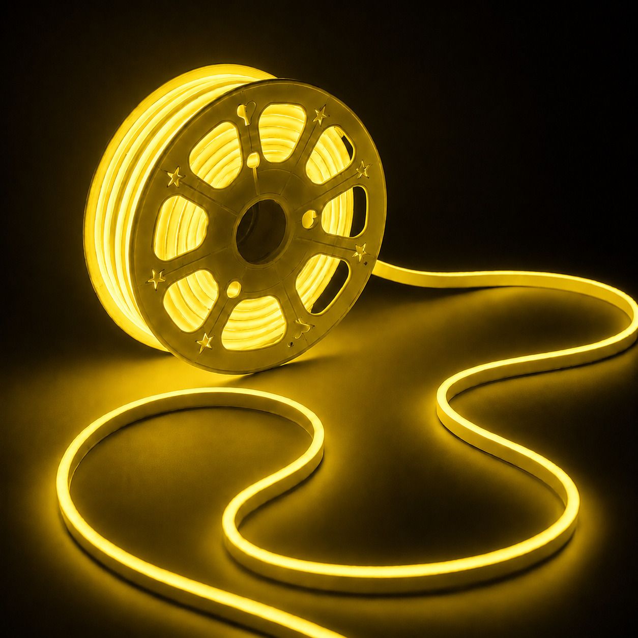400 LEDs 5 m Yellow Steady Strip Rice Lights-image-38