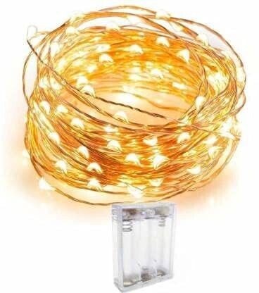 30 LEDs 3 m Yellow Steady String Rice Lights-image-37