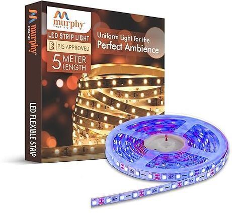 murphy 300 LEDs 5 m Blue Steady Strip Rice Lights-picture-33