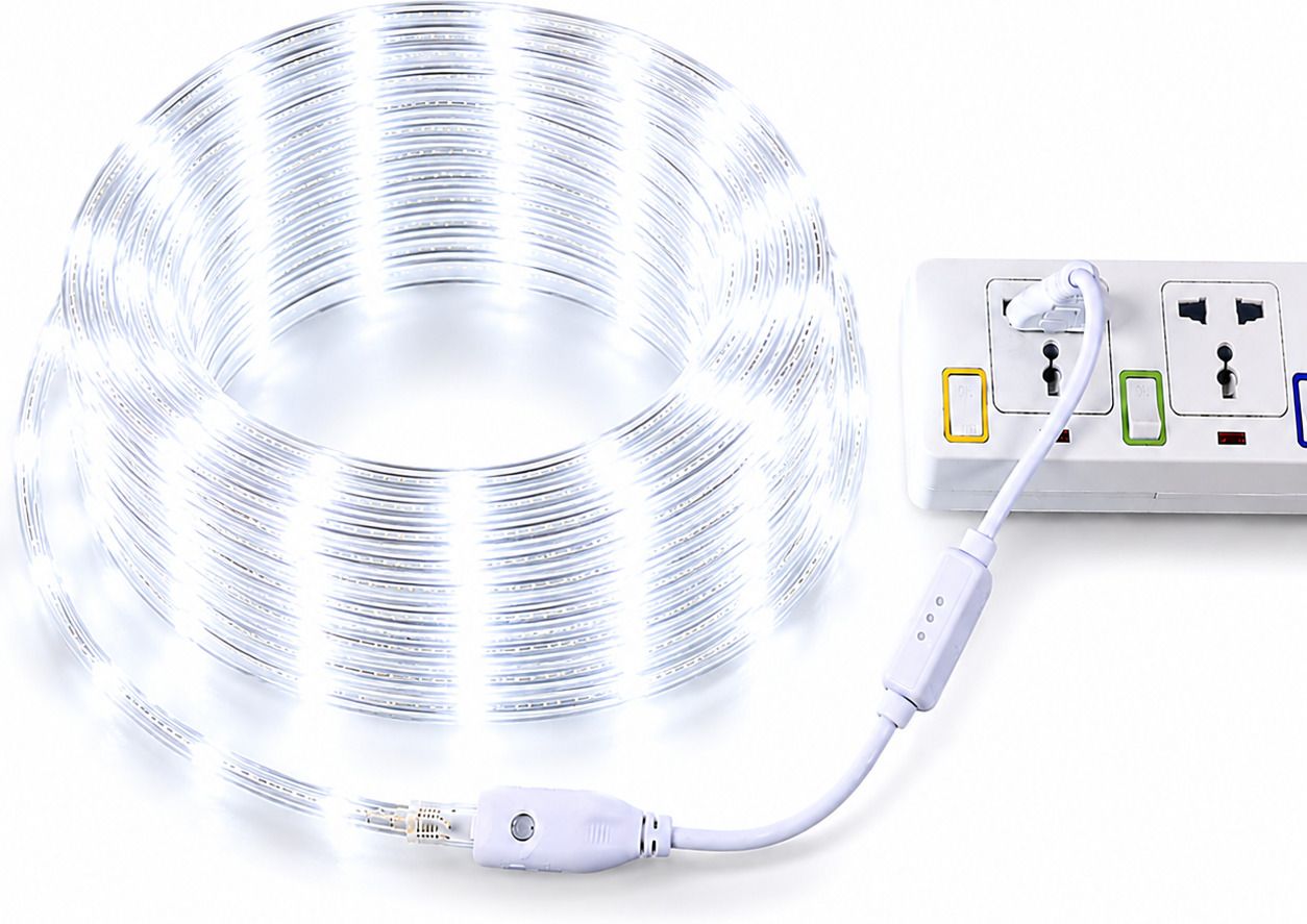 120 LEDs 10 m White Steady Strip Rice Lights-image-30