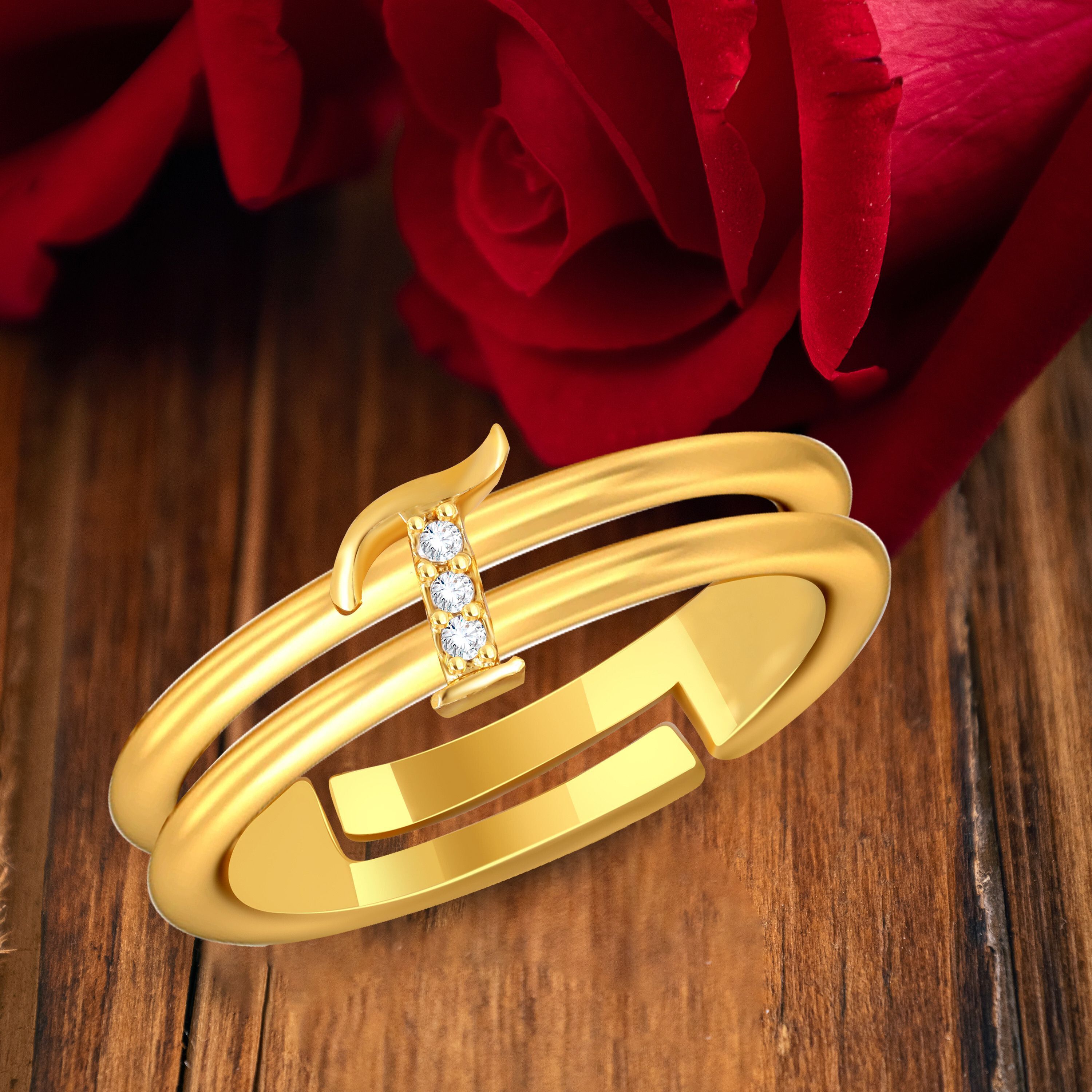 Brass Gold Plated Ring-image-38