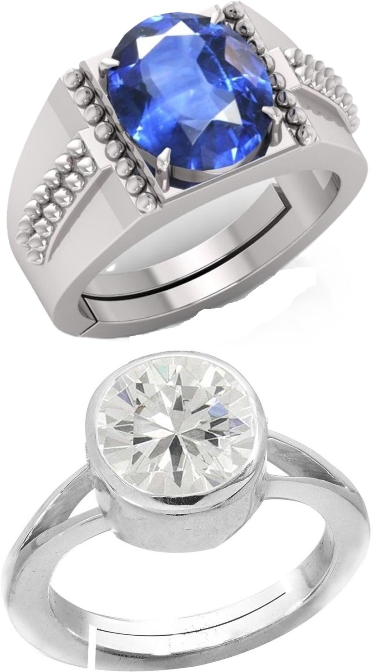 Unique & Effective Stone Ring for Men & Women Brass, Glass Ring-image-8