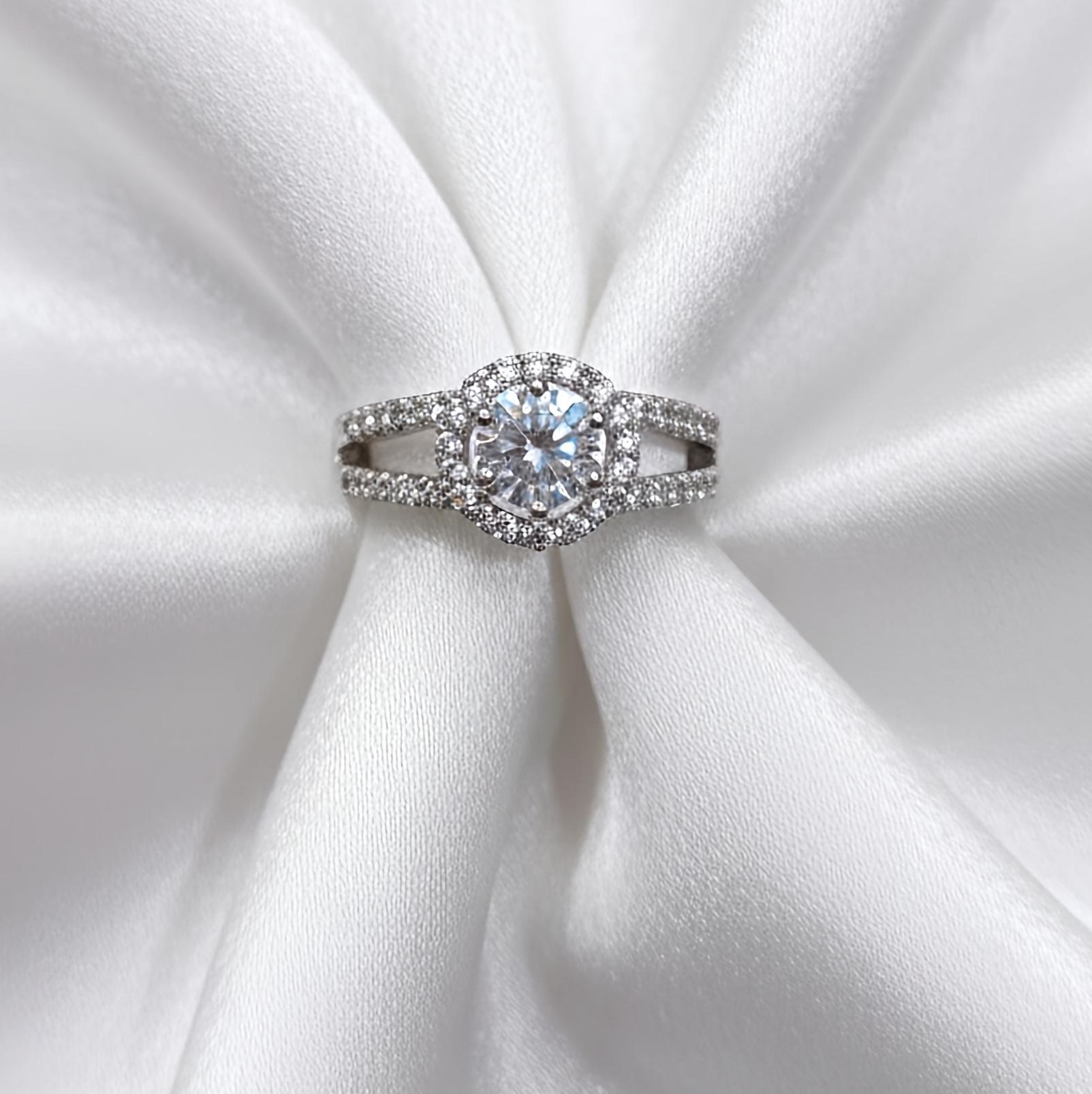 shine leaf AD_0028 Stainless Steel Silver Plated Ring-picture-10