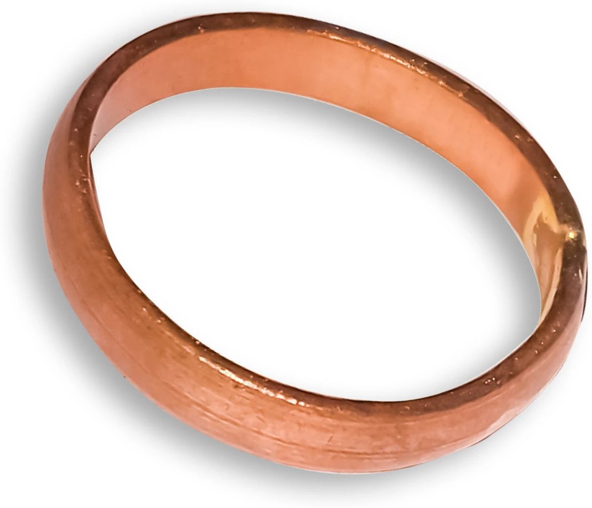 hawai Handmade Pure Copper/Tamba Health Benificial Finger Ring for Men and Women Copper Copper Plated Ring-picture-1