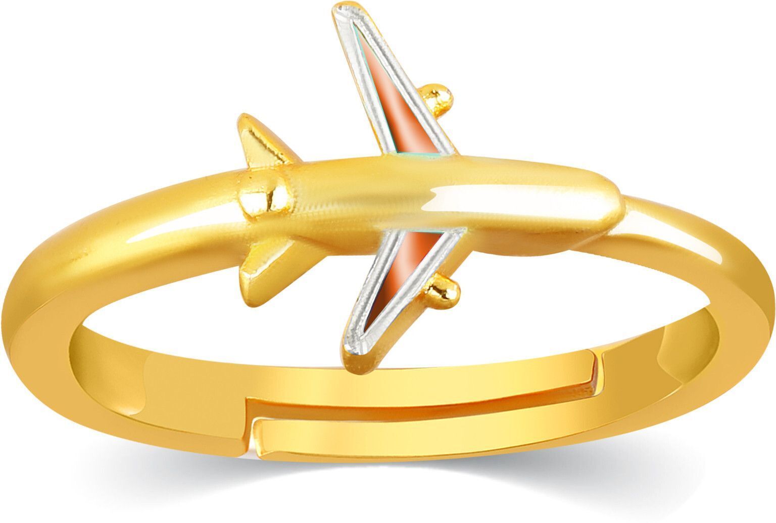 house of common Brass Gold Plated Ring-picture-20