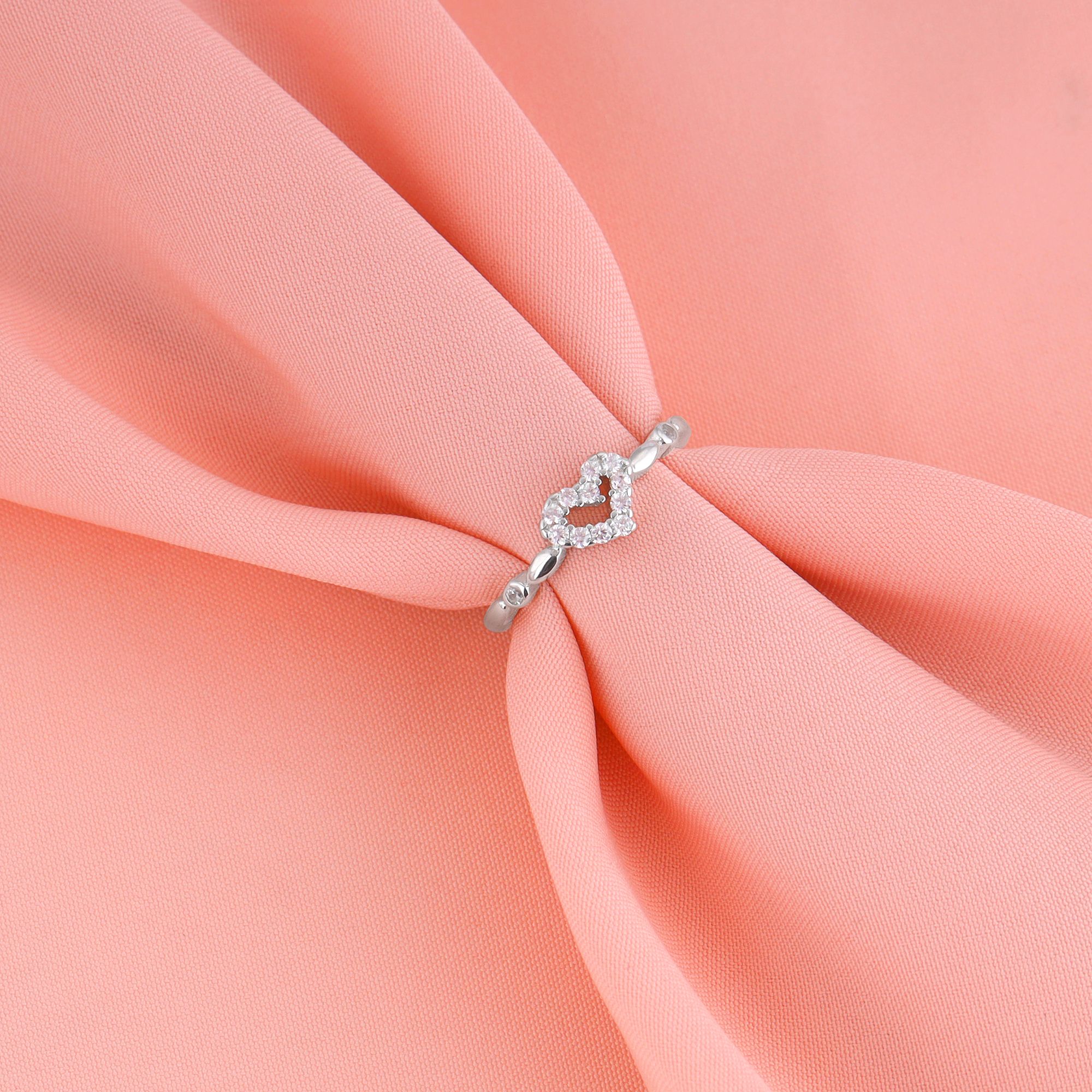 giva Sterling Silver Rhodium Plated Ring-picture-14