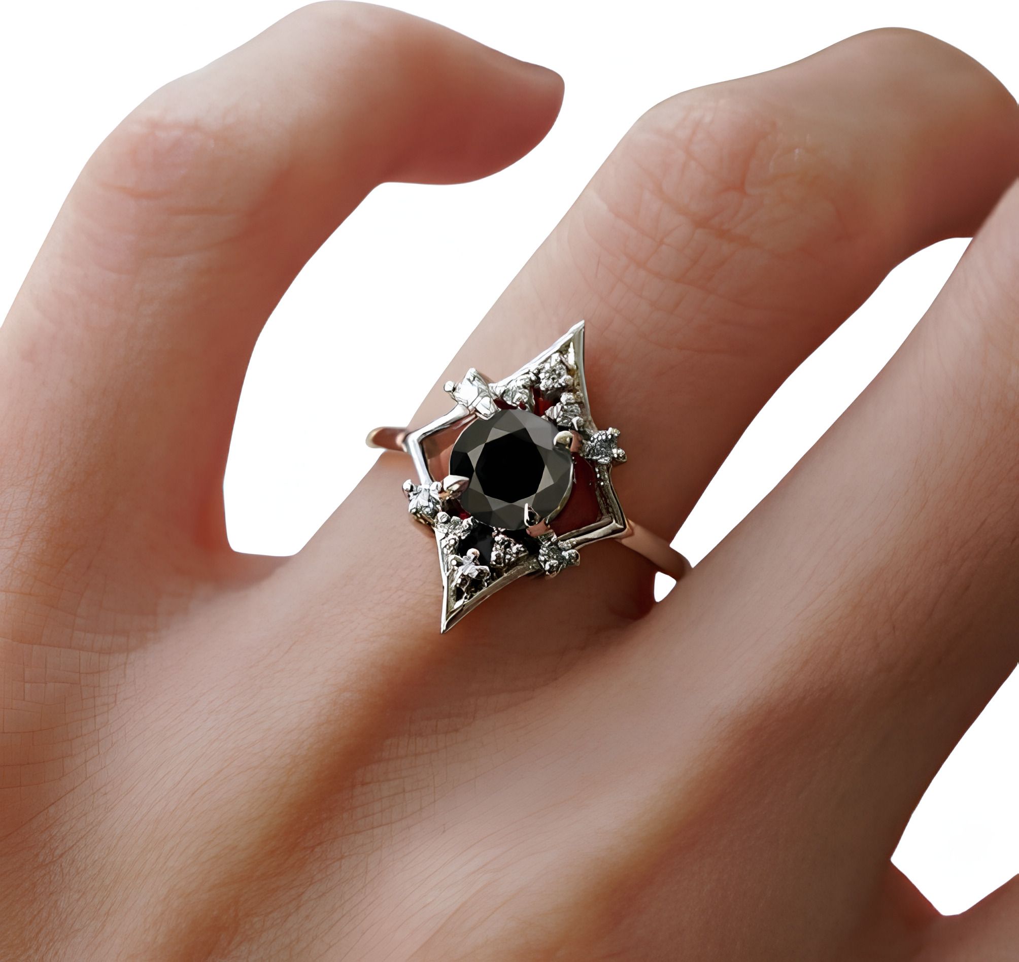 hummel Silver Zircon Ring-picture-34
