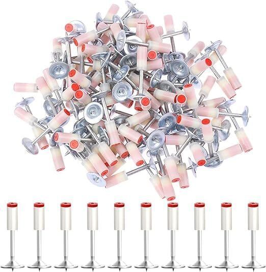 picknest 7.3mm Nail Gun Manual Steel Nails, Round Nails 50 pcs Rivet Cordless Naile 50 PCS Mounted Polishing Buffing Wheel Set Cordless Nailer-picture-26