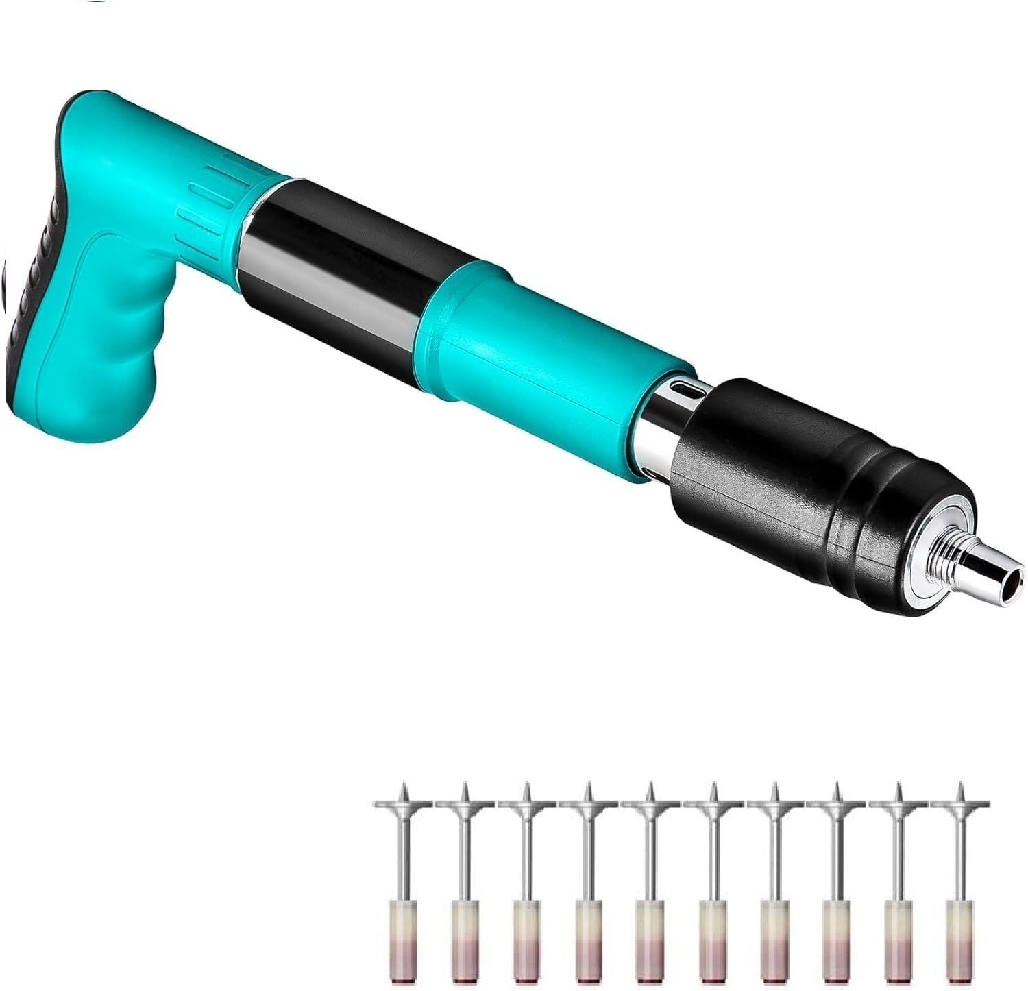 qiyang sales nail gun for concrete wall Multipurpose Manual Steel Nail Gun With 10 Nails Drywall Screw Gun-picture-26
