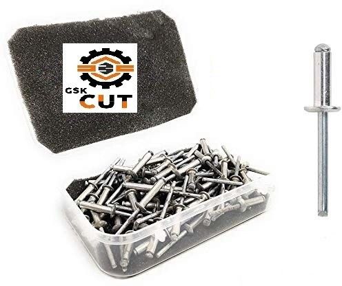 Aluminum Blind Rivet POP Rivets for Riveting Gun/Riveter Machine Pack of 100 Pieces (4.0 X 10 (5/32�x 3/8�)) Rivet