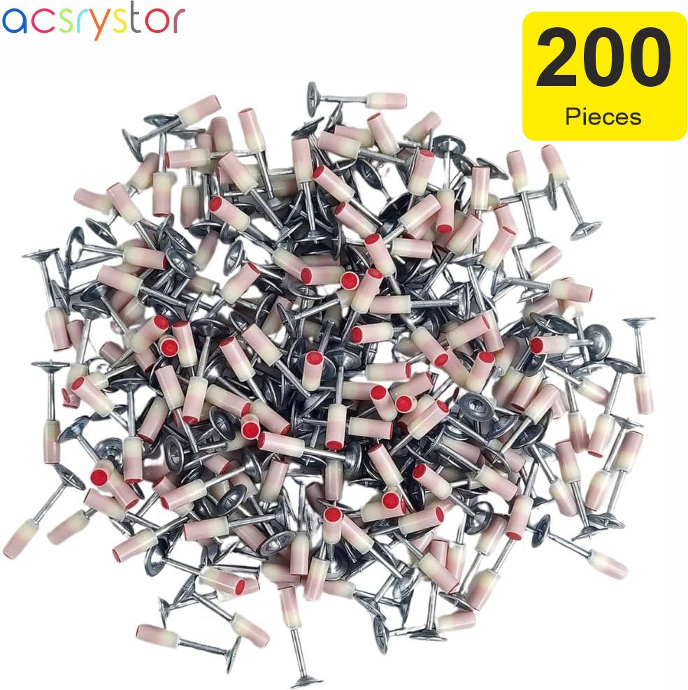 acsrystor Nails For Manual Steel Nail Gun Tool (200 NAILS) Rivet-picture-32