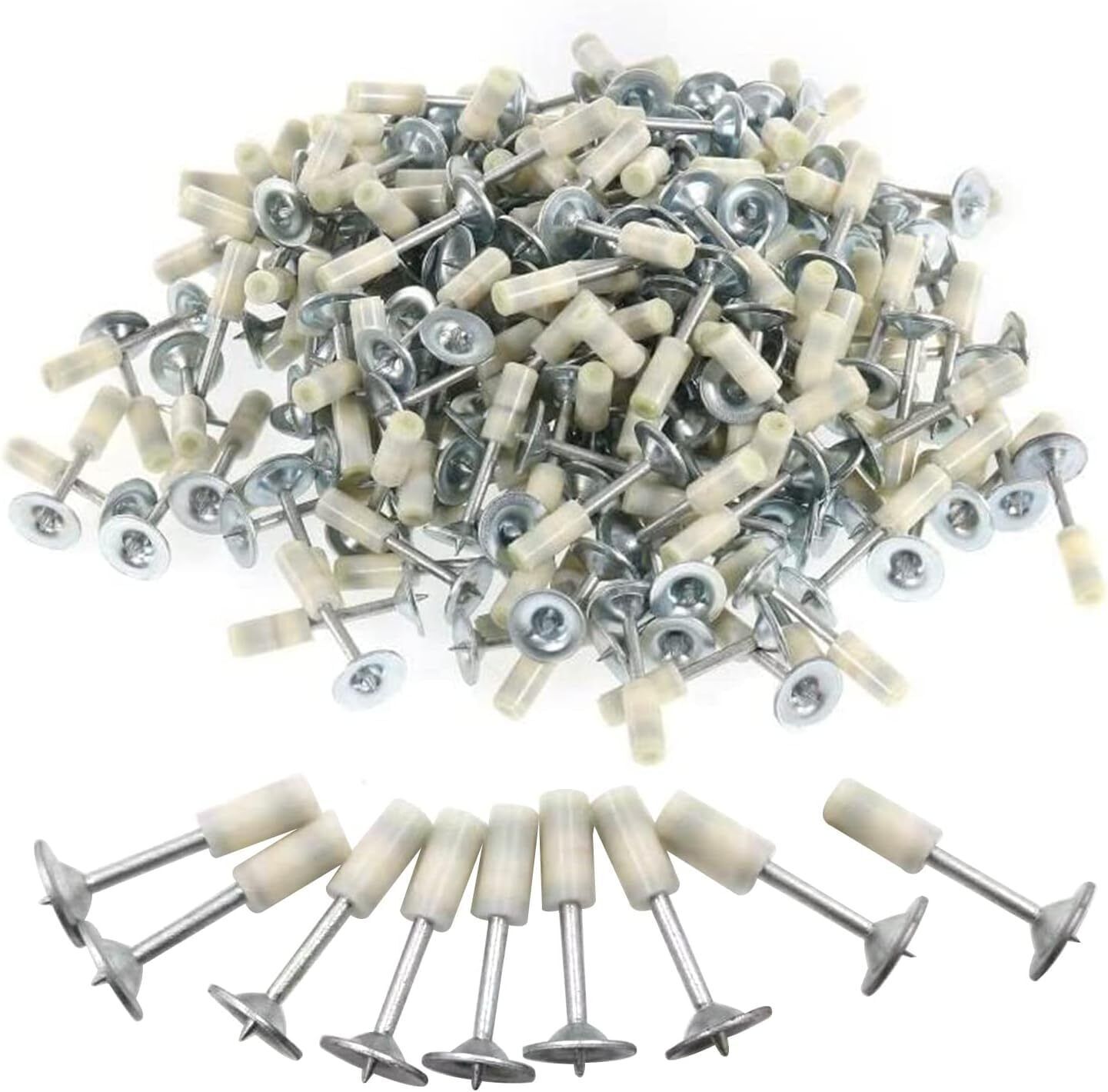 pyu 7.3mm Nail Gun Manual Steel Nails, Round Nails 50 pcs Rivet (Aluminium) Rivet-picture-11