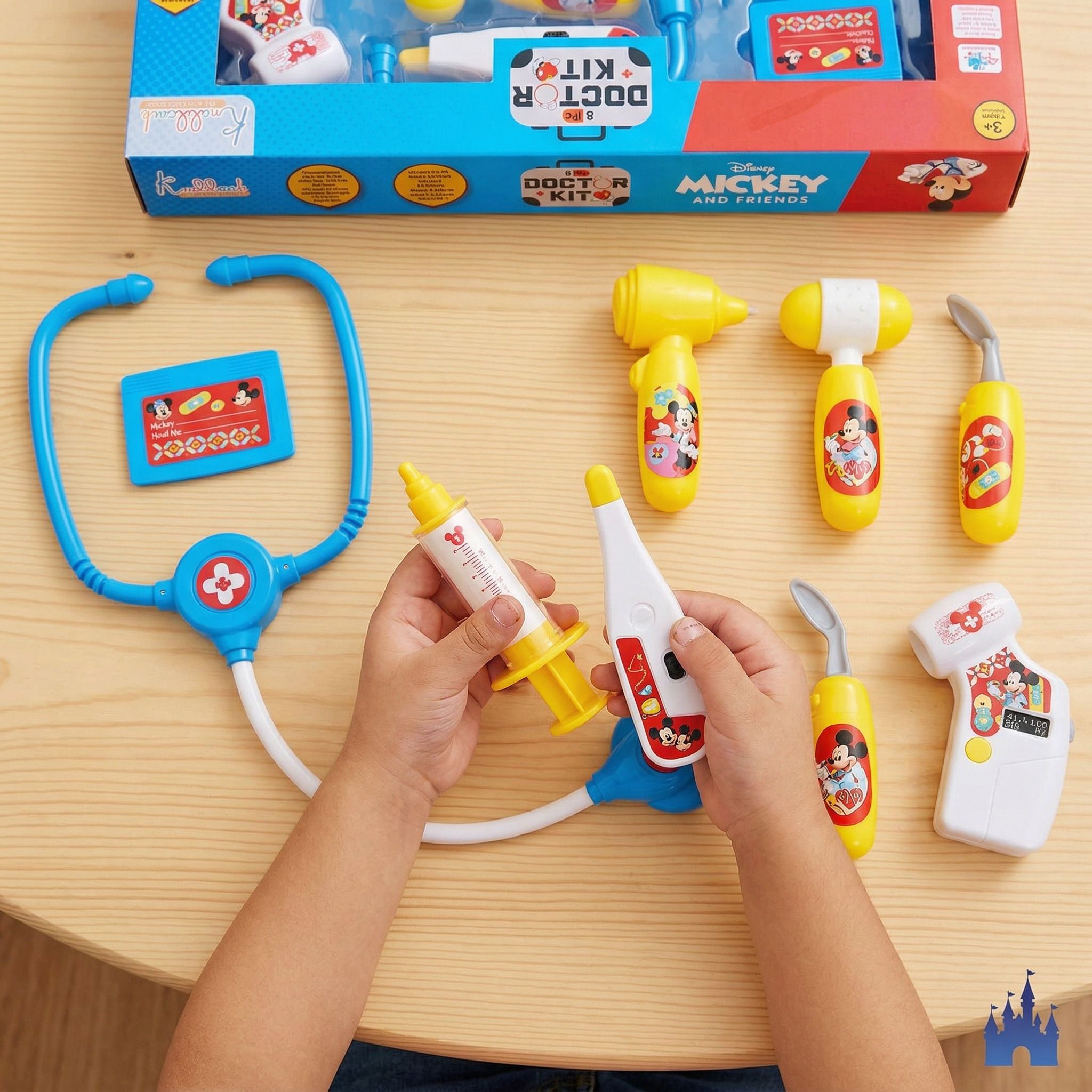 disney Mickey Mouse Doctor Toy Kit for Young Medical Doctors-picture-32