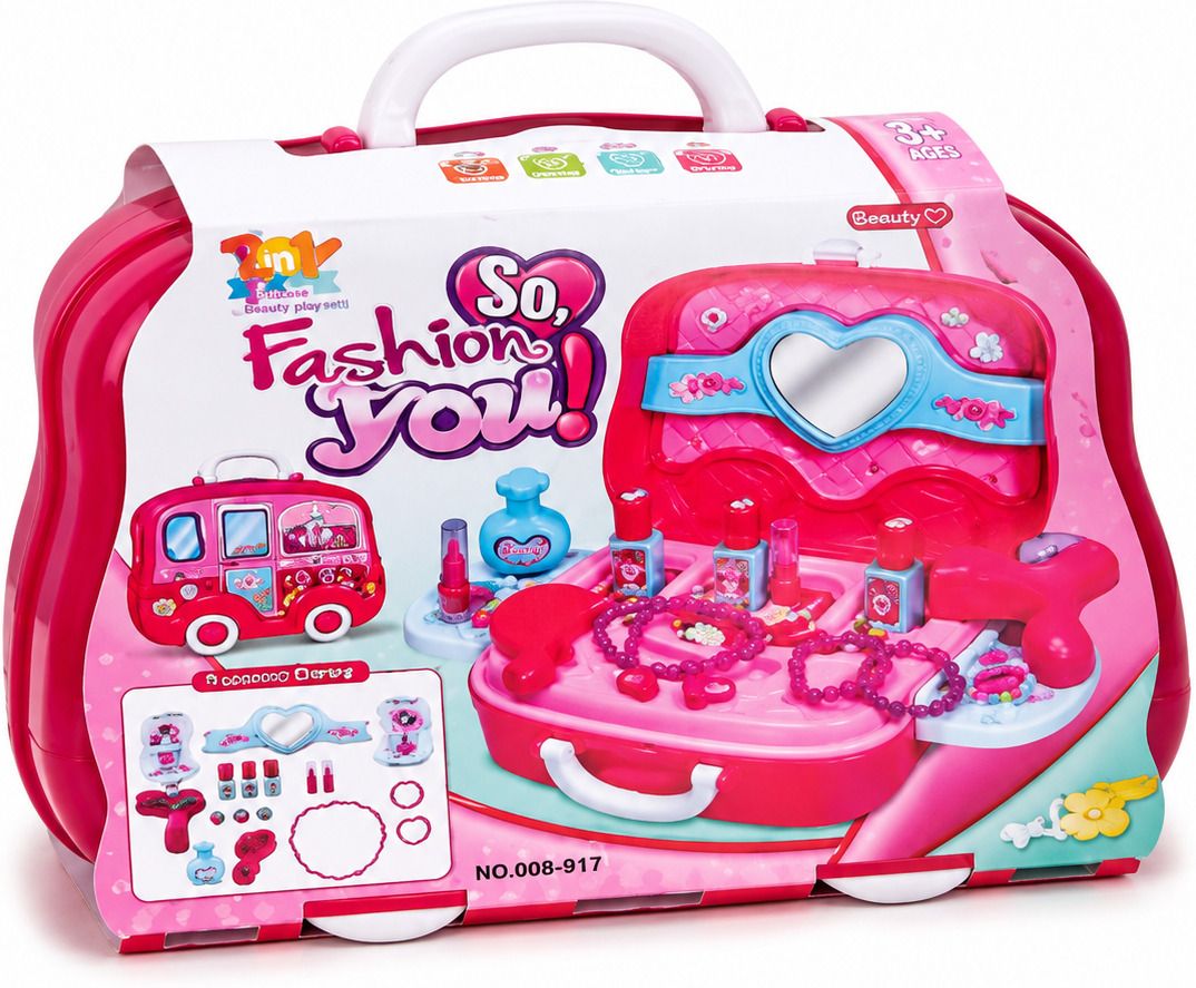 kidora traders Kids Beauty Salon Pretend Play Set with Vanity Mirror-picture-40