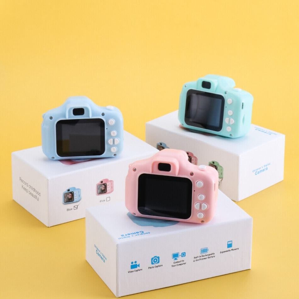 Pharaoh Kids camera Digital Camera With 2 inchr Display Screen Toys For Kids Multicolour A-27 Instant Camera-image-26