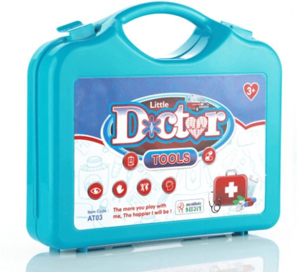qwid Doctor Play Set with for 3 + Year Kids, Boys and Girls (Pack of 1)-picture-1