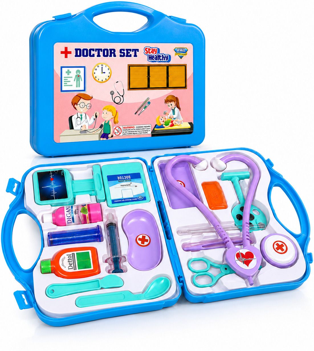 toytopio Doctor Set for Kids | Medical Pretend Play Toy for Boys & Girls Gift Set-picture-1