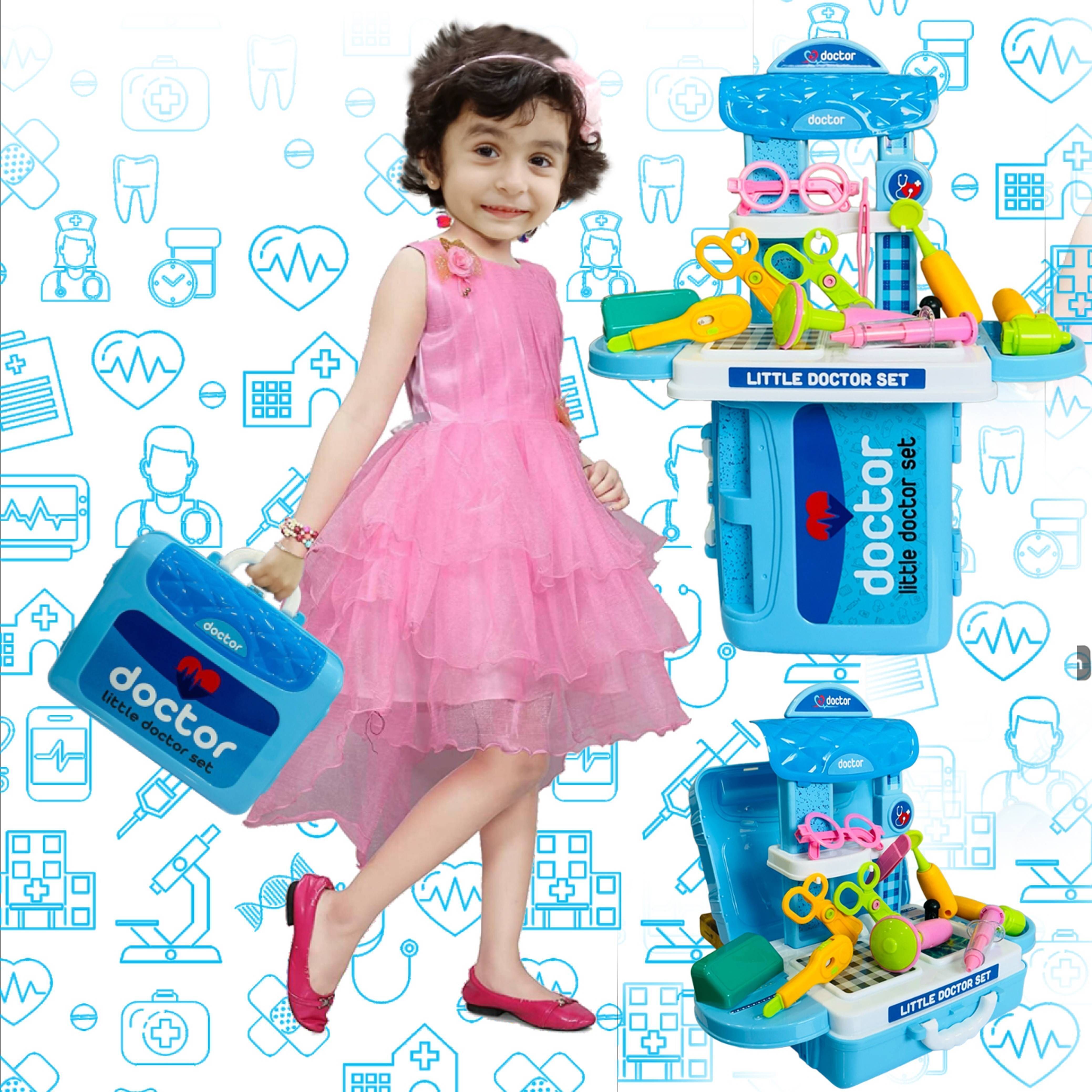 Little Doctor Set Medical Playset with Carry Case-image-25