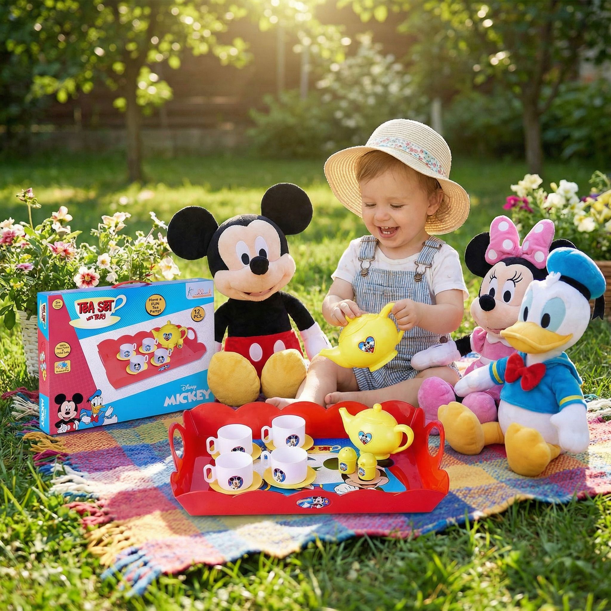 disney Kids Tea Party Set with Electronic Kettle-picture-10