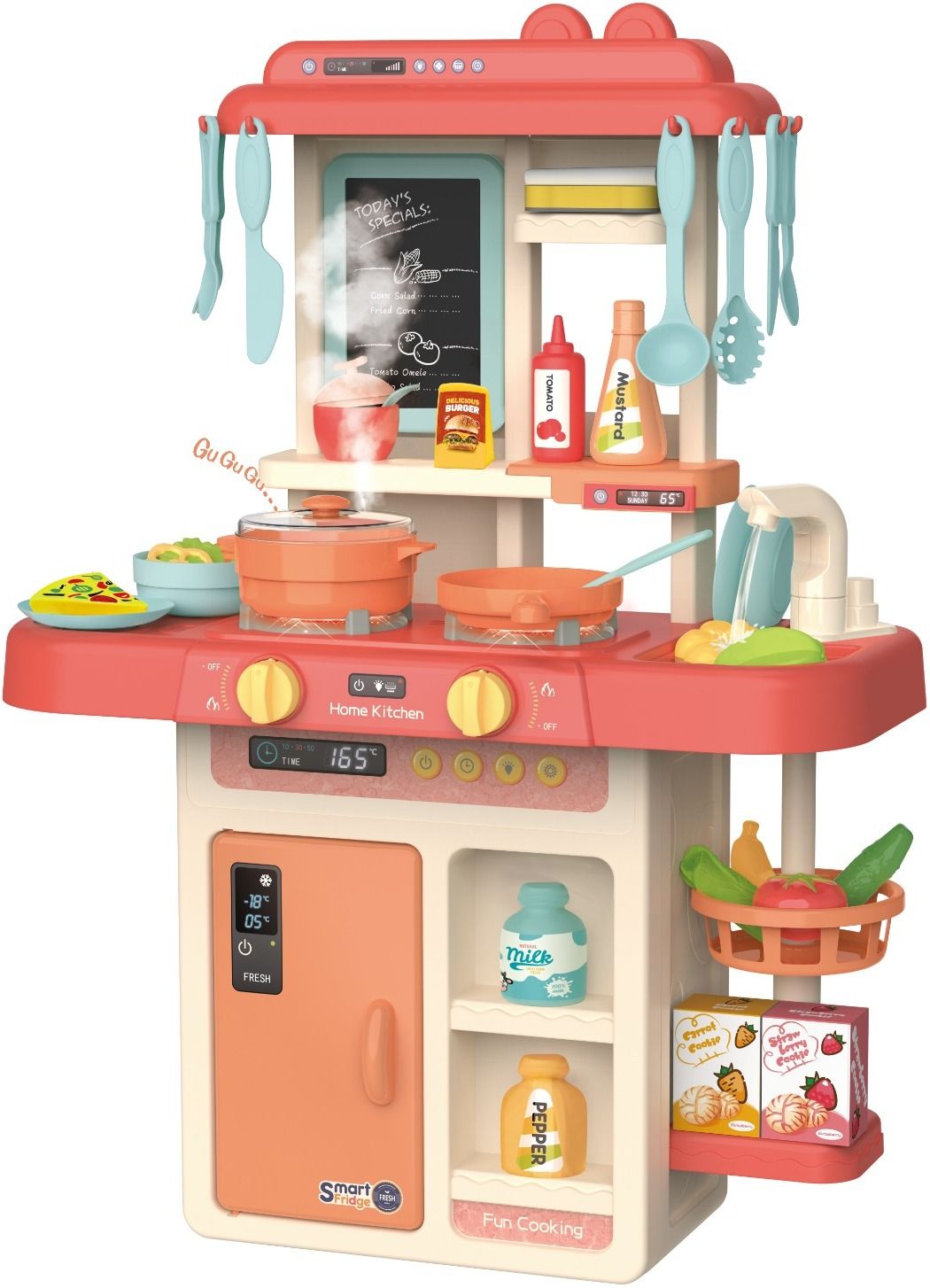 44 Piece Kitchen Play Set Toy For Kids-image-41