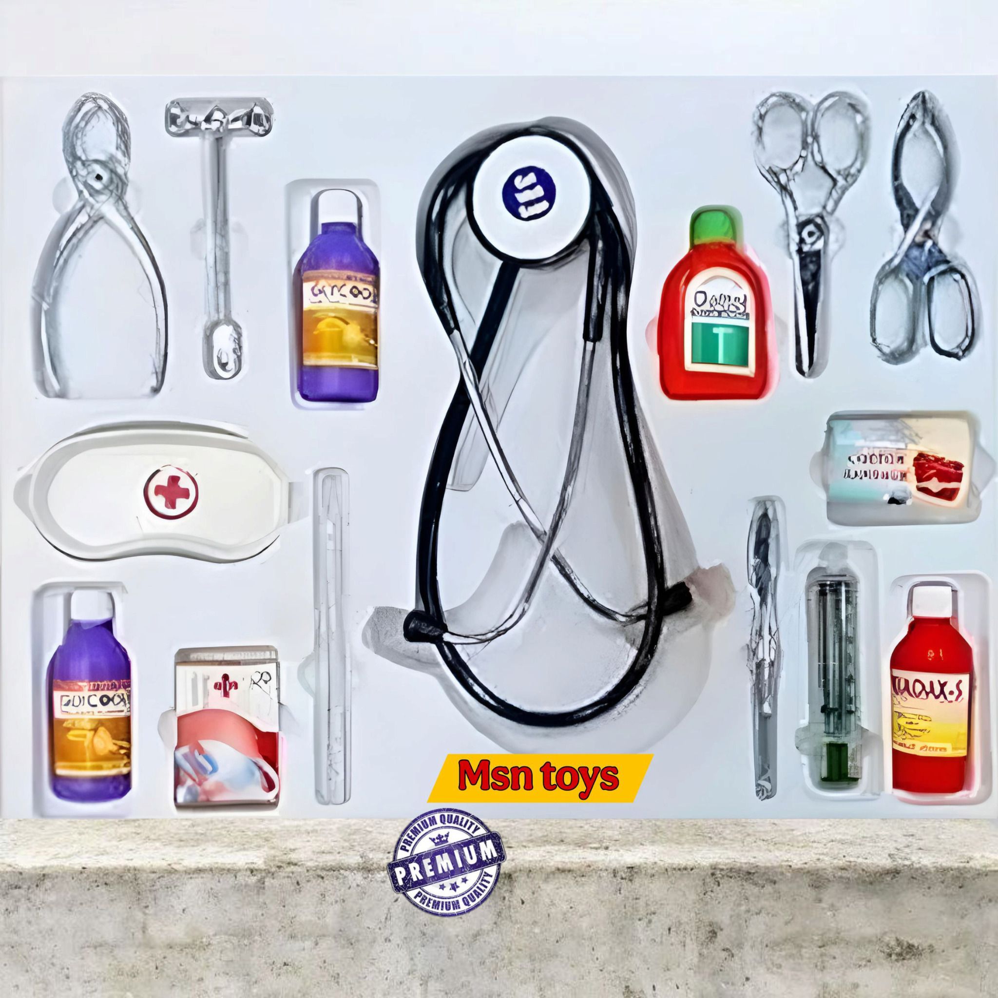 S1 loving toys Doctor Kit Toys for Kids Pretend Doctor Play Set s 18-image-45