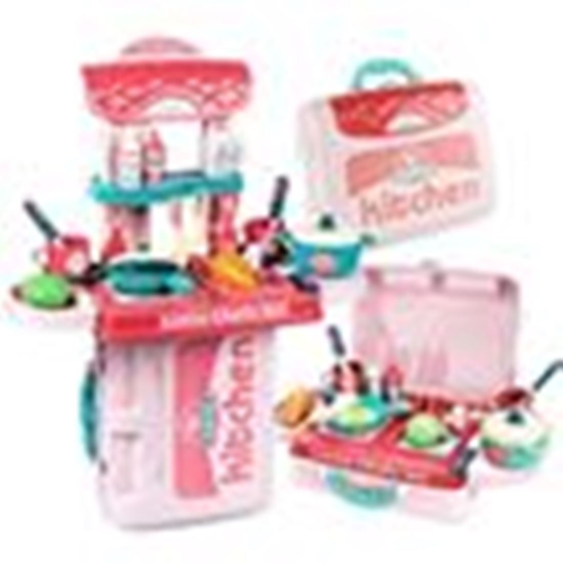 kidzblend Kitchen Set for Girls with Cooking Utensil Items, Little Realistic Miniature Set-picture-24