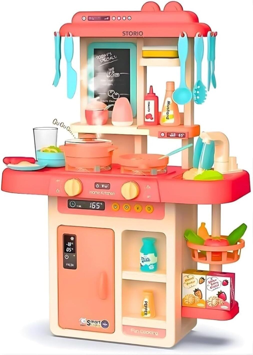 Kids Kitchen Play Set for Boys & Girls-image-25