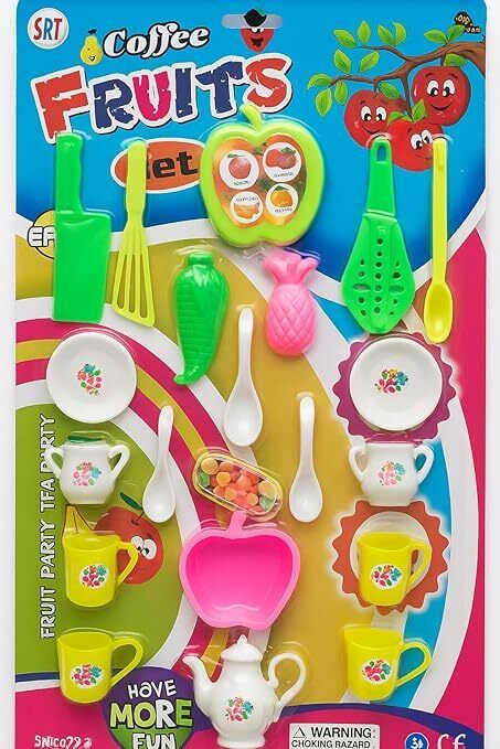 pmw Coffee Fruits Set - Household Kids Pretend Play Kitchen Set Table-picture-21