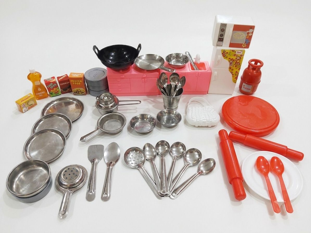 Kitchen set fot kids Steel-image-33