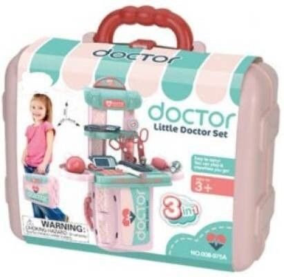 Kids Doctor Play Set Bag Pretend Play Game Modern Children Toys for Kids Girls Accessories Set for 3 Year Old Kids Girls Boys Doctor Set-image-23