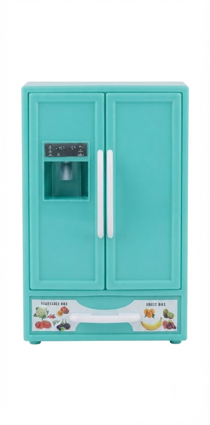 evanline enterprises Pretend Role Play Toys, Toy Refrigerator (Multi Color)|Pack Of 1|-picture-44