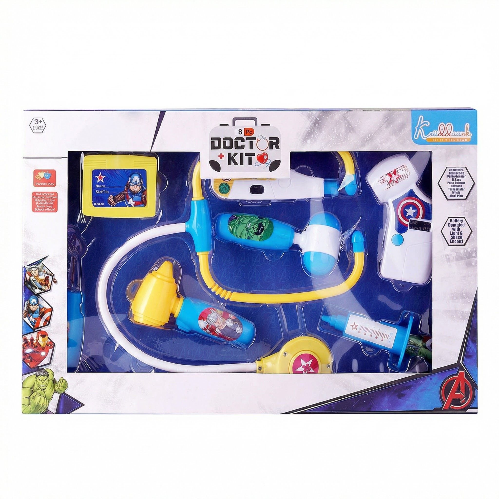 avengers Doctor Kit Small for Little Kids Medical Roleplay-picture-16