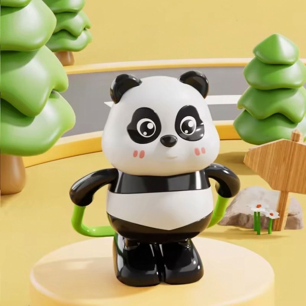 mr. auen Jump Rope Panda Panda Cute Panda Clockwork Wind-Up Rolling Toy Gift-picture-29