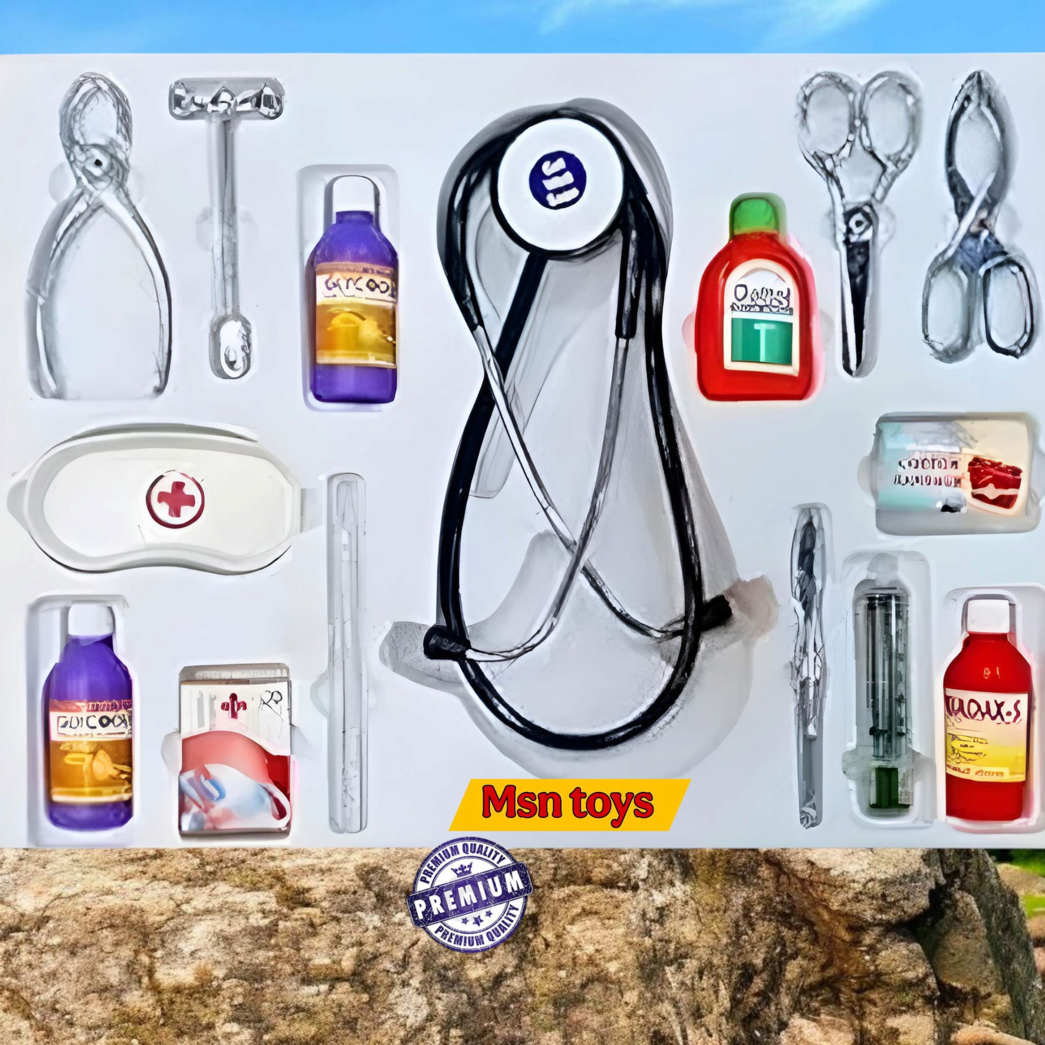 S1 loving toys Doctor Kit Toys for Kids Pretend Doctor Play Set s 17-image-43