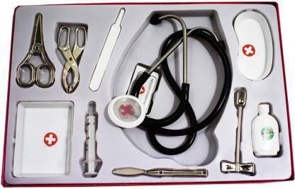 Metallic Doctor set for Kids Just Like A Real Kit-image-46