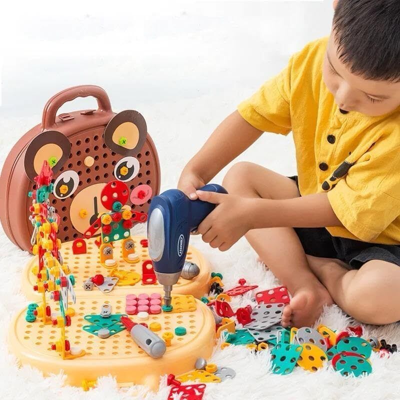 mountblue Kids Educational DIY Electric Drill Toy Set for Kids Repair Kit-picture-15