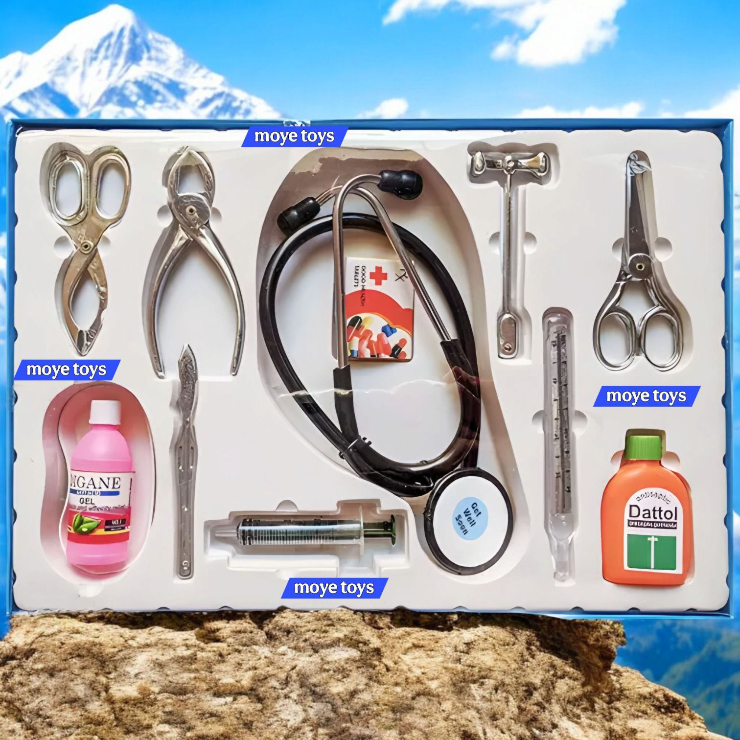 D1 loving toys Doctor Kit Toys for Kids Pretend Doctor Play Set z5-image-45