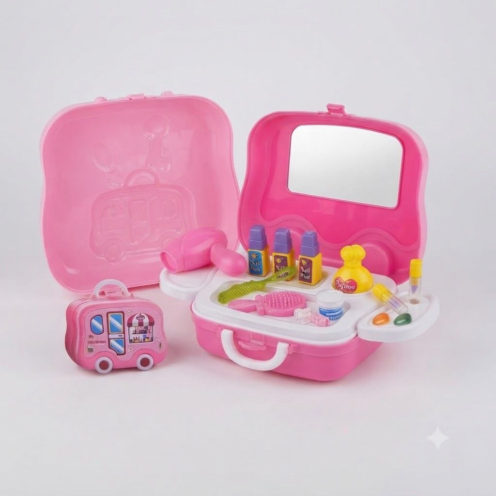 krazykiddo Fashion Set Rolling Van-picture-26