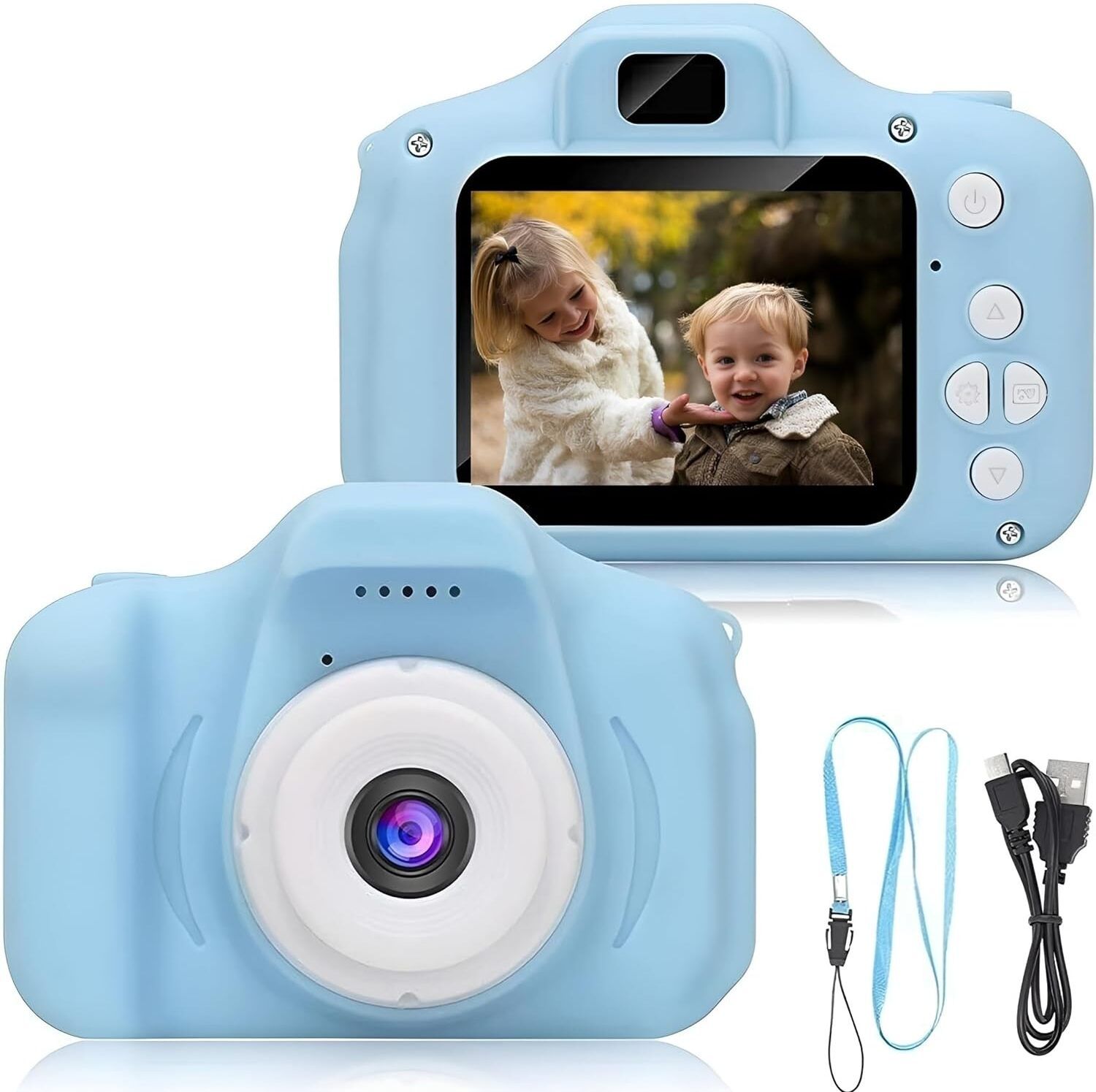 CHUCHI 2025 Kids Digital Camera, 6+ Years, Photo & Video Recorder, Full HD 1080P, Portable DSLR Camera NA