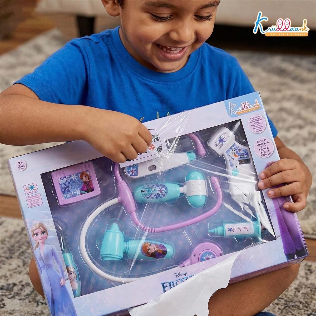 Frozen Battery Operated Medical Doctor Play Set-image-2