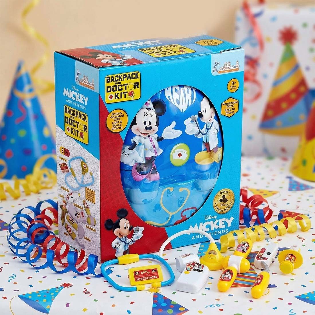 disney Mickey Backpack Doctor Educational Toys for 3 year olds-picture-28