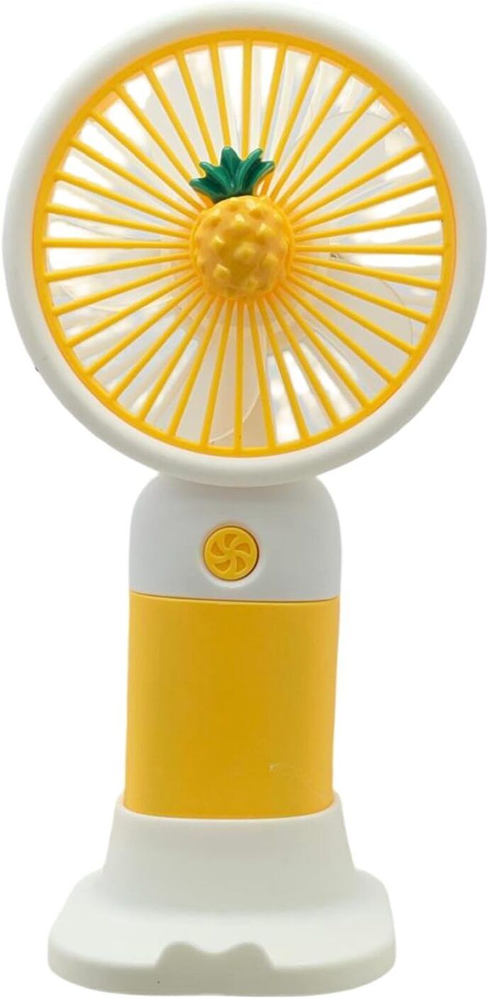 Wonderwhimzy Yellow Mini Portable Fan fan USB Fan-image-4