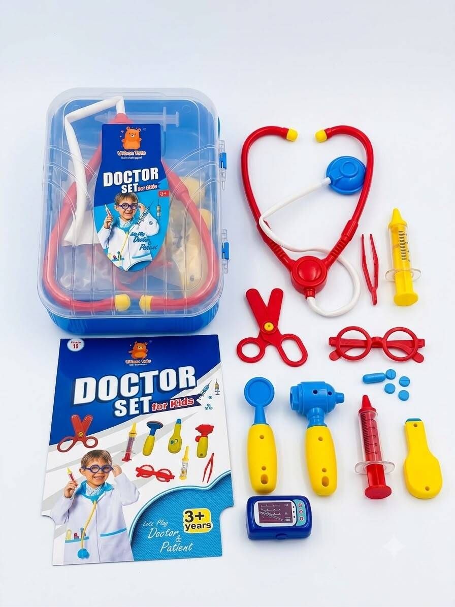 m s zariwala Doctor Kit Toy Set for Kids | Medical Pretend Play Set with Case-picture-37