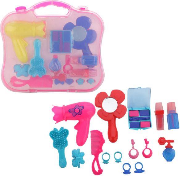 auraaq Beauty Play Toy Set Makeup Girl's Beauty Make Up Kit Toy Set, Toy Set-picture-12