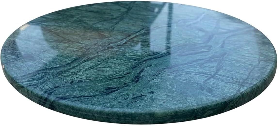 nsr Makrana Raj Green Marble Chakla for Roti & Chapati Making, (Green, Pack of 1) Board-picture-29