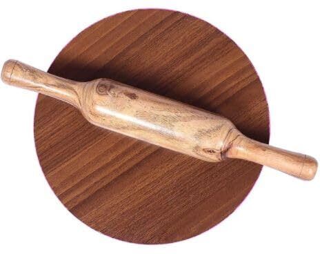 shopsidex Chakla belan roti maker/chapati maker chakla 9 inch belan 12 inch wooden Rolling Pin & Board-picture-14