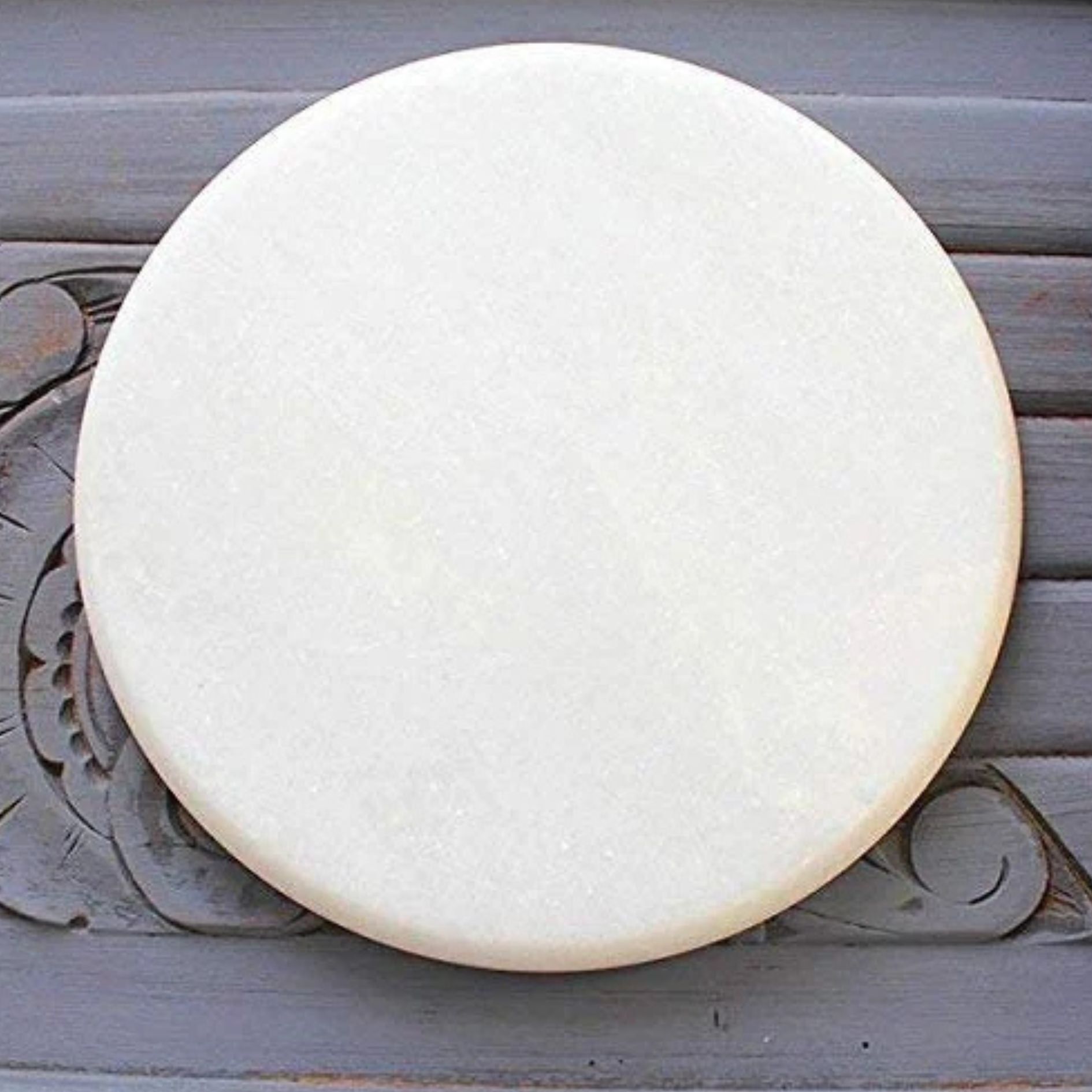 kkvm MARBLE White Chakla (10 Inch) | Roti Maker | Rolling Board | Chapati Maker Board-picture-17